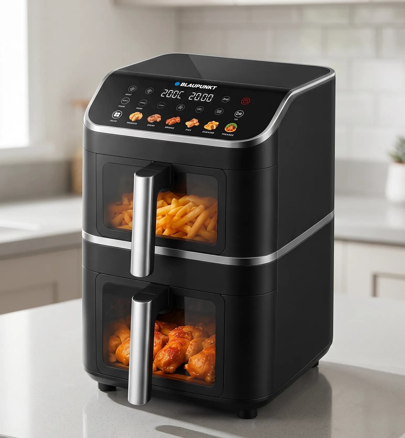 Blaupunkt DuoFry Pro Dual Drawer Airfryer